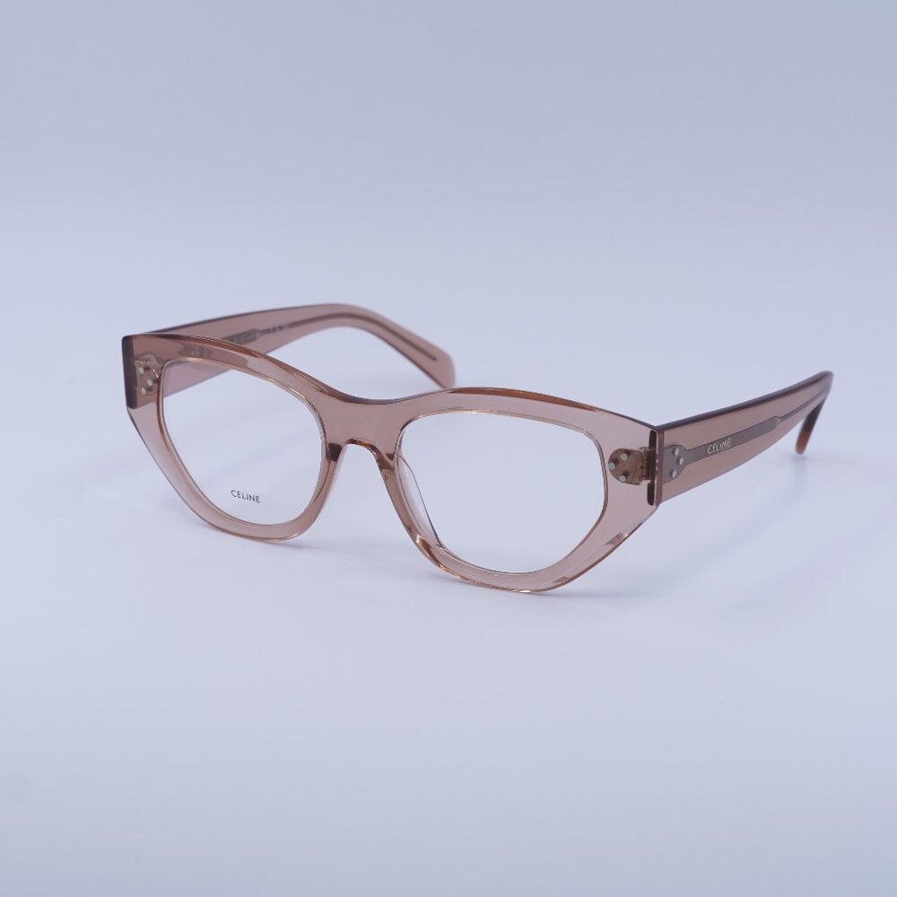 🕶️ New Celine CL50111I 072 Eyeglasses - Shiny Milky Pink Frame